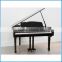 Black stoving varnish finish hammer action keyboard digital grand piano electric piano digital piano