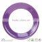 10.5" dinner plate stoneware color glazed