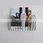 Reuseable and Removeable Wall mounted metal wire magazine/book/newspaper holder rack