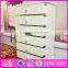 2016 wholesale bedroom white solid wood cabinets W08H065