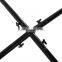 Black Steel Durable "X" Frame Stand for Hanging Hammock Chairs