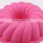 12.5CM Flower Shape Silicone Cake Molds for Chocolate