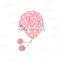 Jacquard Knitted warm winter ski hats for kids children women beautiful design