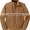 Mens Washed Duck Cloth Flannel Lined Work Jacket