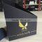 Classical black customized flower box folding style to save shipping cost