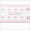 Kearing Chinese Manufacture High Quality Flexible Plastic Pattern Making ruler 3 * 30cm with Mattern Grids # 8006