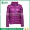 Hot Selling Ultra Thin Foldable Women Down Jacket for the Winter