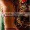 latest string handmade crochet sexy one piece thong swimwear