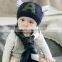 TC17008 Wholesale cute baby winter hat and scarf