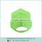 light green color 100% polyester breathable sports caps/ hats
