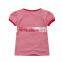 Wholesale summer cotton priting kids girl short sleeve t shirts