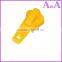#5 nickel plastic slider A/L