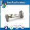 Made in Taiwan Aluminum Slotted Brass Smooth Truss Barrel Head Steel Phillips Flat Head Stainless Steel Mating Screw