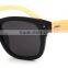 high quality cheap bamboo sunglasses PC frame mirror lenses sunglasses WPB6919