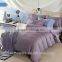 Custom Chinese cotton solid bedding set