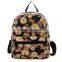 Canvas Backpack Female 2015 New Winter Fashion Handbag Portable Child Backpack Factory Direct Printing