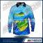 Sportswear type sublimated long sleeve fishing shirt