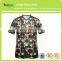100% Polyester full color print T-shirt without MOQ