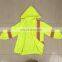 fluorescent fabric safety jacket with pockets