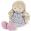 Cartoon Big Eyes School Soft Plush Girl Doll Toy With Backpack Fashion Custom Stuffed Plush Rag Doll Handmade