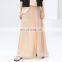 T-SK522 Latest Fashion Summer 2016 Maxi Long Slipt Designer Flowing Skirt