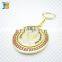 gold plating custom metal key chain with your own design