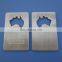 Custom Logo Metal Bottle Opener in Credit Card Shape