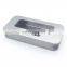 Natural printed rectangular pencil stotage watch metal tin box