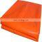 Professional orange poly tarp