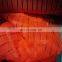 100% HDPE knitting orange safety warning net export to Japan
