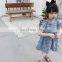 summer backless plaid baby girl dresses kids dress for girl children's clothes wholesale