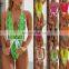 Rode V One Piece Swimsuit 2019 summer Women Printing Conjoined Bandage Swimsuit Pull Edge Bikini 8COLORS
