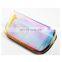 Latest fashion  Vinyl toiletry bag waterproof  mini cosmetic case For young girl