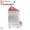 220v hot dog glass warming showcase stainless steel machine foods warmer display