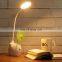 Wholesale Fashion modern Rechargeable battery led table light lamp touch reading table lamp
