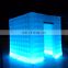 PVC Tarpaulin Wholesale Inflatable Cube Photo Booth Inflatable Photo Booth Enclosure With LED Light