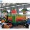 Customized Monkey Jungle Inflatable Bouncer House Castle Combo For Party