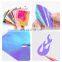 16 Kinds Of Rainbow Color Aurora Laser Flame Nail Art Sticker For Nail Decoration