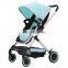 Portable Baby Stroller Pushchair With Travel System and Large Storage