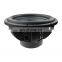 Audio subwoofers factory audio 15 inch car subwoofer RMS 1500W subwoofer fiber paper