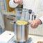 Soup pot Asparagus pot capsuled aluminum induction bottom with glass cover and basket 16*24CM 4L ；20*24CM 7.5L