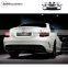 2019 W205 C43 diffuser for C-class W205 sport 2014-2019 to C43 sedan style diffuser with oval exhaust tip for W205 diffuser