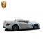Factory Direct Black Series Carbon Fiber Side Skirt Extensions For Mercedes Bens SL