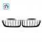 Double Slat Line 3 Series F35 F30 Glossy Black Front Grille 51137255411