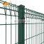 Factory supply powder coated top rolled wire mesh fence