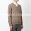 Men's Long Sleeve V-neck 100% Cashmere Sweater Pullover
