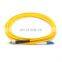 High quality factory price FTTH LC-FClszh pvc 50/125 SX multi/single mode fiber optic jumper Fiber Optic Patch cord Fiber Jumper