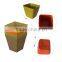 Bamboo fiber material square flower tray/pot