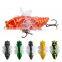 New Design 75mm 15.4g Floating Rotating wings propeller Fishing Lure Whopper plopper Freshwater Saltwater Lures