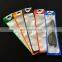 In stock Clear Front Plastic Zipper Packaging Ziplock 3 Three Side Seal Pouch Bag for Eyelash Jewelry Cables